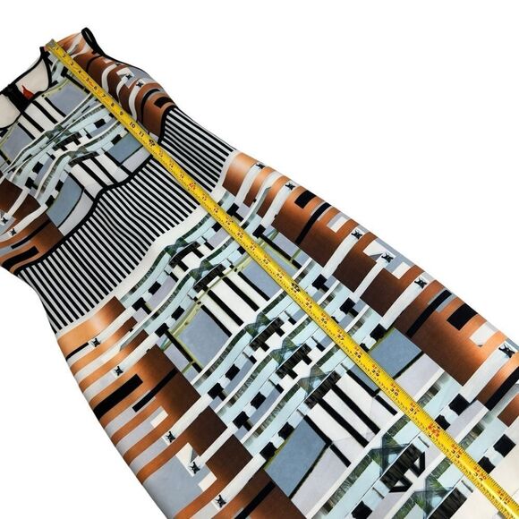 Clover Canyon Digital Print Fitted Scuba Dress - Picture 8 of 12